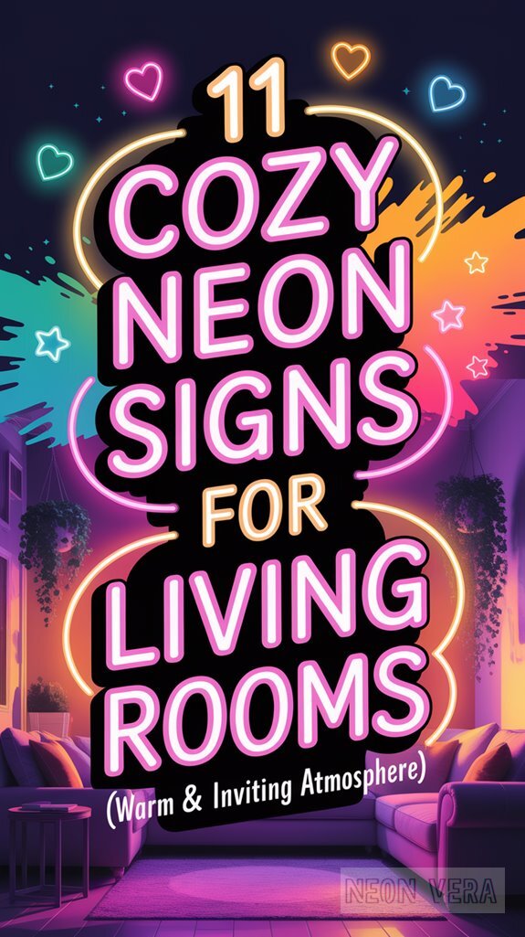 11 cozy neon signs for living rooms warm inviting atmosphere best cozy neon signs for living rooms