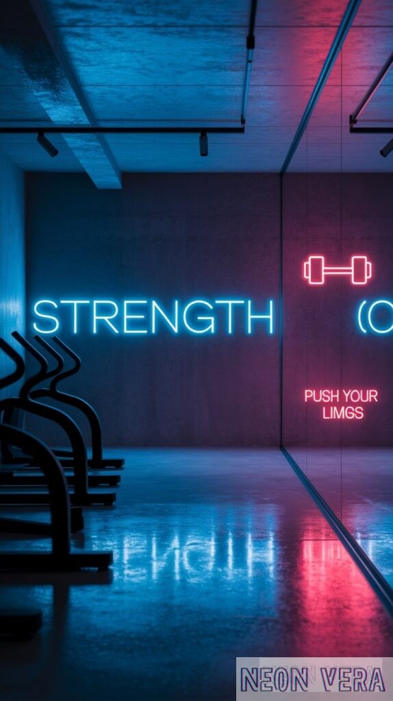 11 neon signs for gyms fitness studios motivate energize clients 0006 Minimalist Design Neon Signs for Modern Spaces
