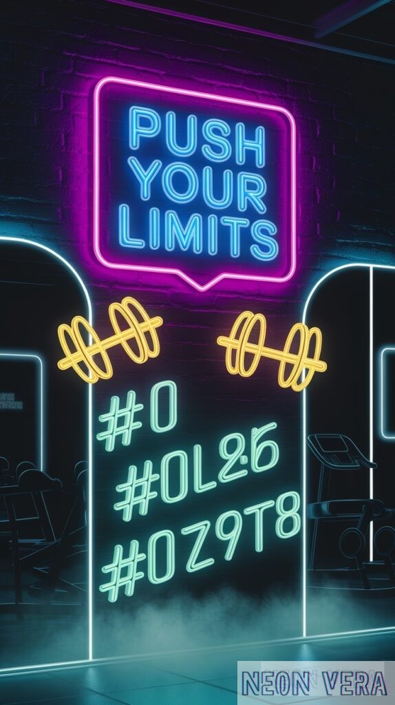 11 neon signs for gyms fitness studios motivate energize clients 0009 Color Psychology in Fitness Neon Signs