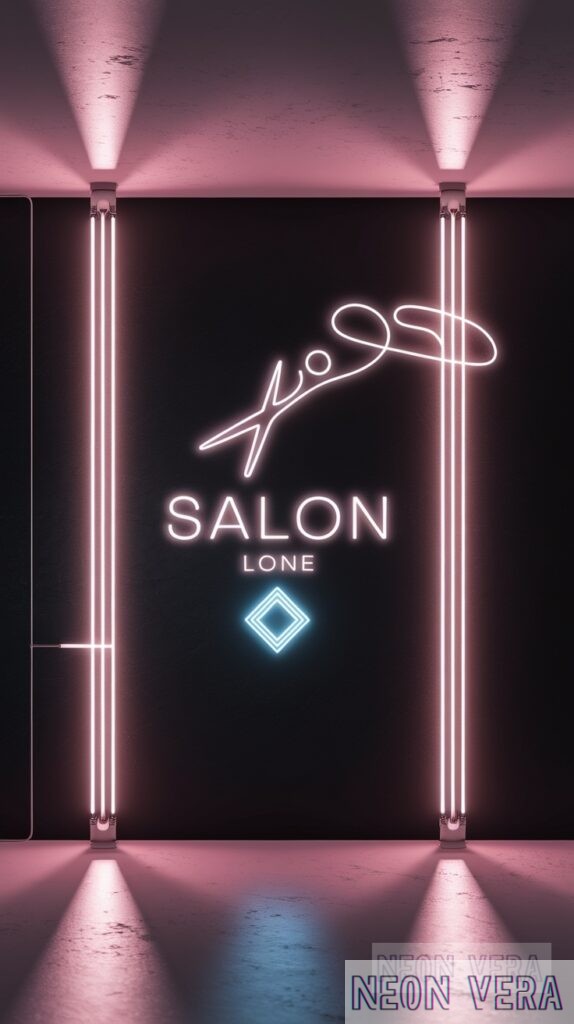 11 unique neon signs for salons spas that add a luxurious feel 0002 Minimalist Logo Designs for a Modern Touch
