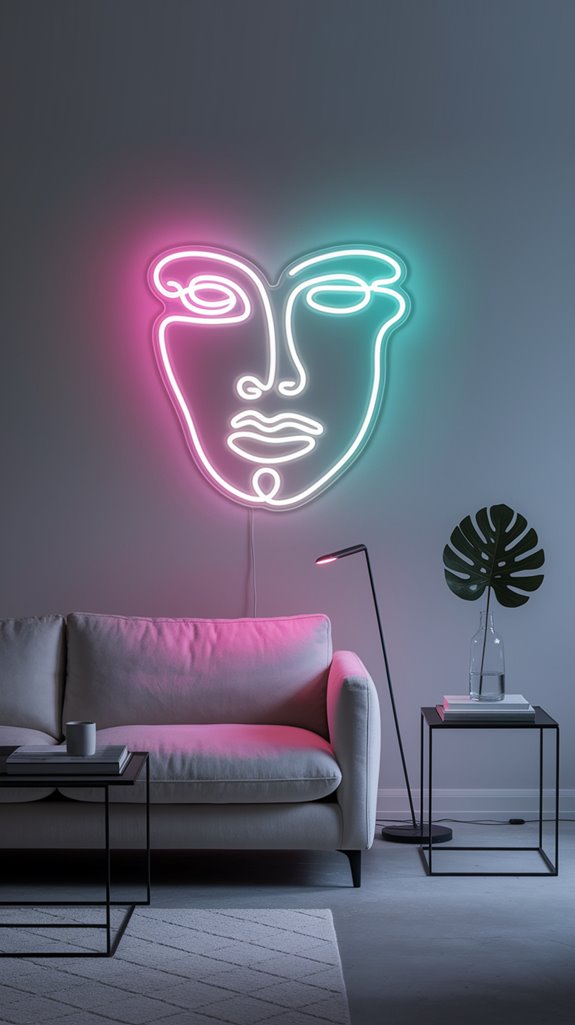 bold minimalist face art bold minimalist face art