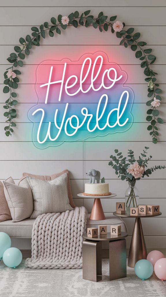 bold welcoming neon decor bold welcoming neon decor