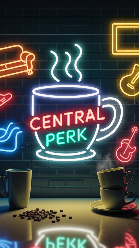 central perk neon sign central perk neon sign