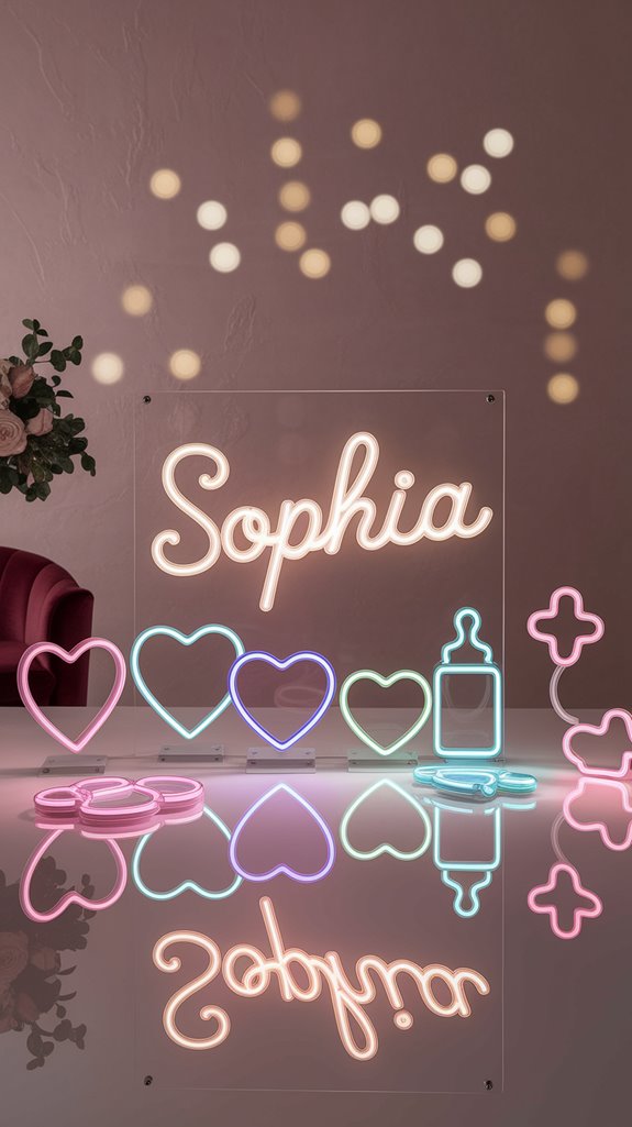 custom neon baby sign custom neon baby sign