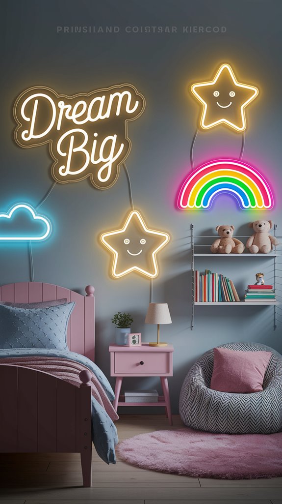 custom neon signs for kids custom neon signs for kids