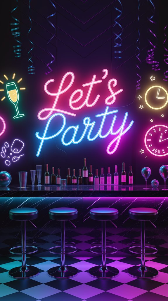 dynamic neon party vibe dynamic neon party vibe