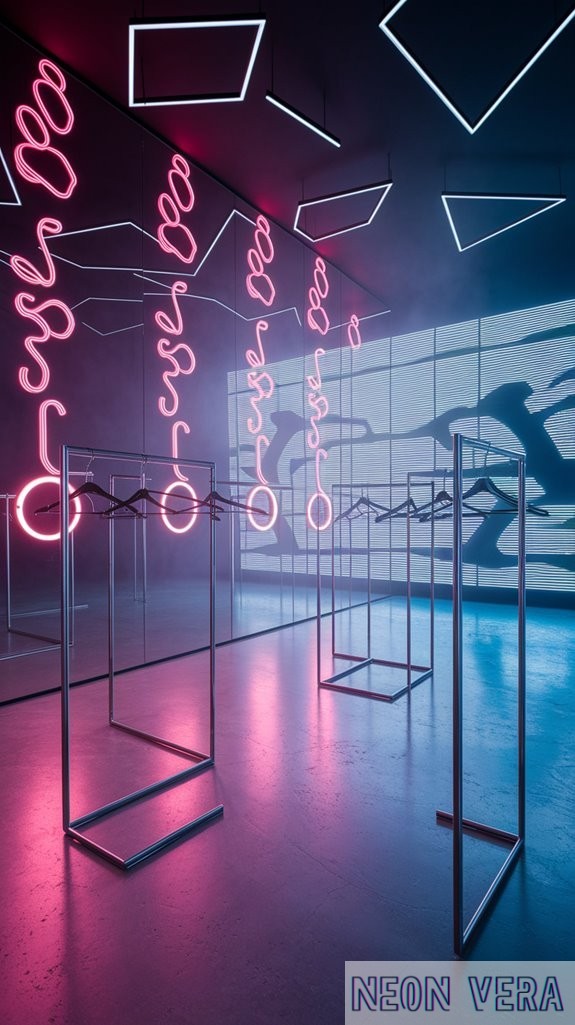 engaging interactive neon displays engaging interactive neon displays