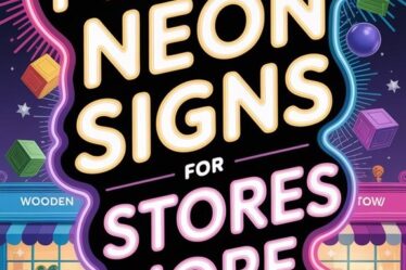 fun neon signs shopping