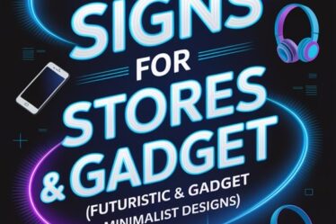 futuristic minimalist neon designs