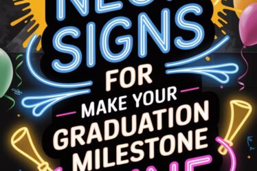 graduation party neon signs