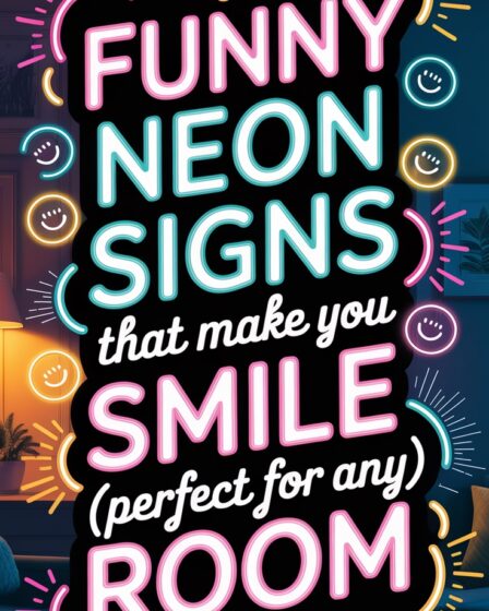 humorous neon signs collection