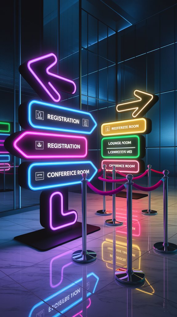 illuminated wayfinding enhances events illuminated wayfinding enhances events