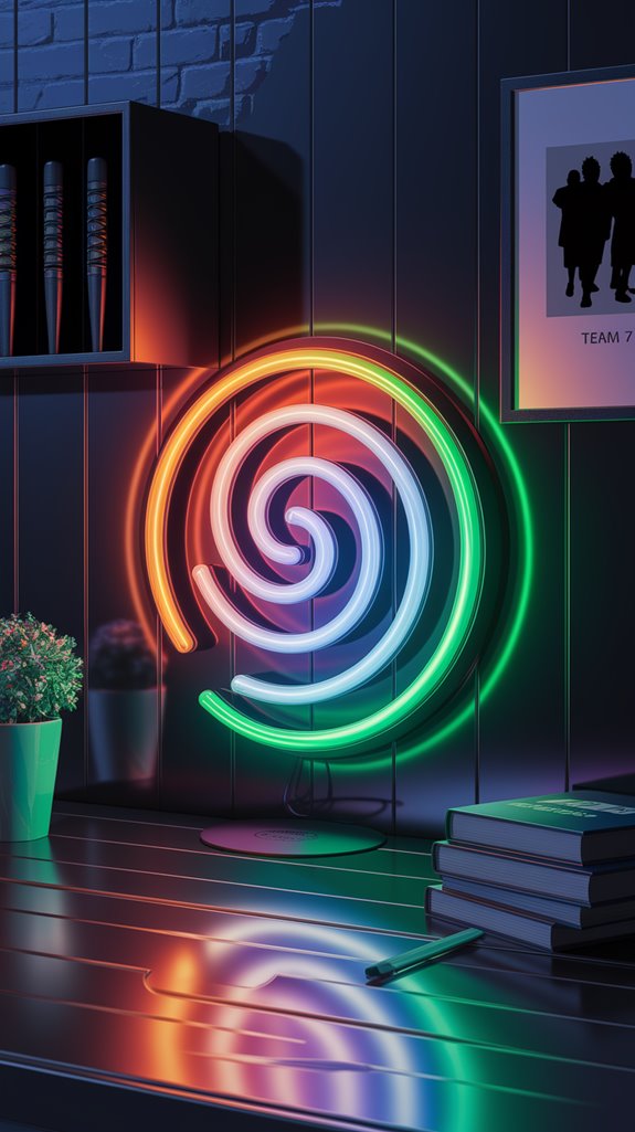 konoha neon sign tribute