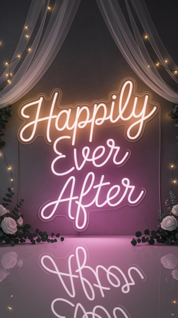 neon love story backdrop neon love story backdrop