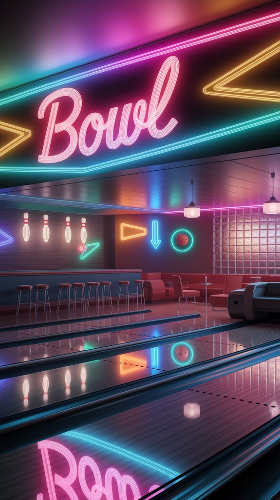 neon nostalgia in bowling neon nostalgia in bowling