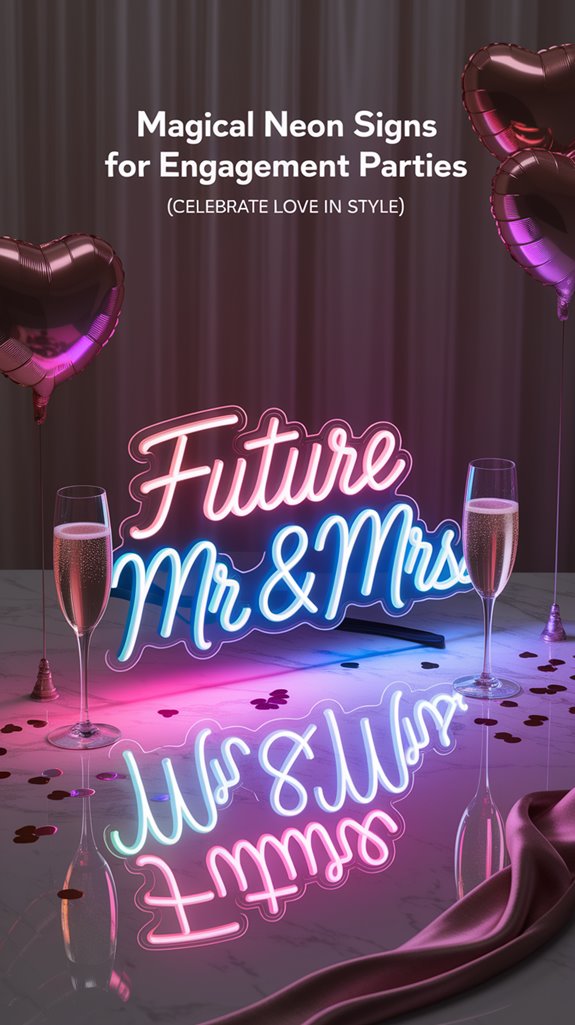 neon sign engagement celebration neon sign engagement celebration