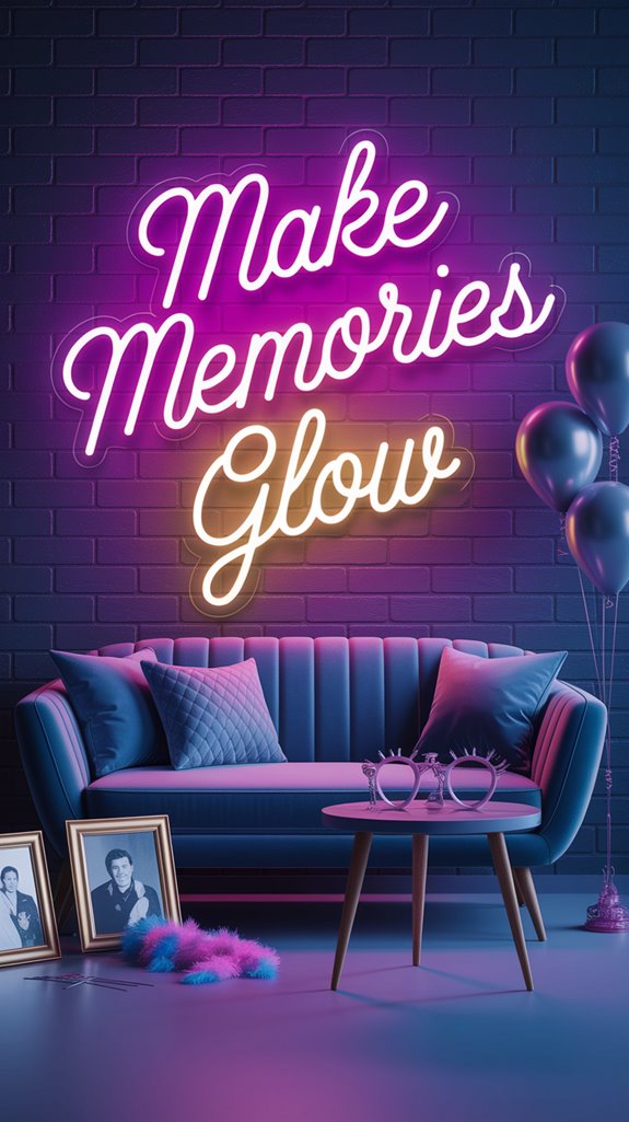 neon sign family backdrop neon sign family backdrop
