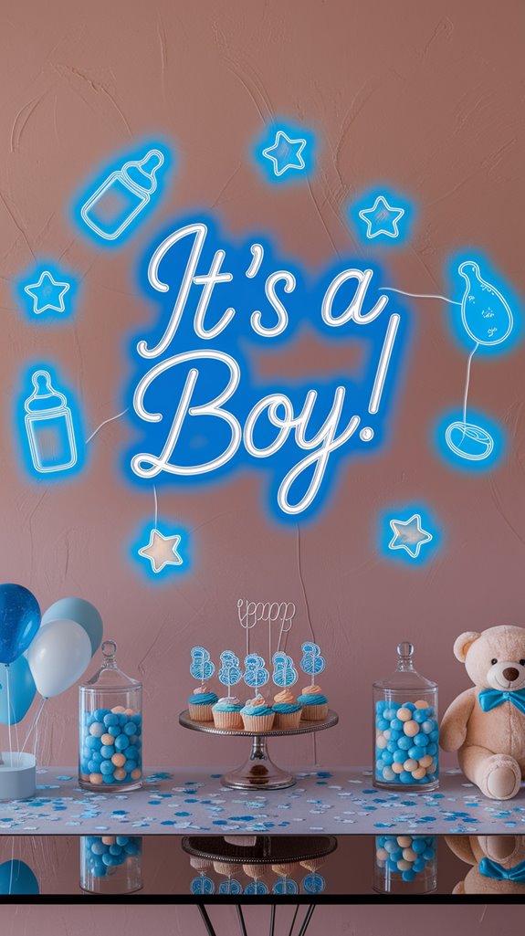 neon sign for baby shower neon sign for baby shower