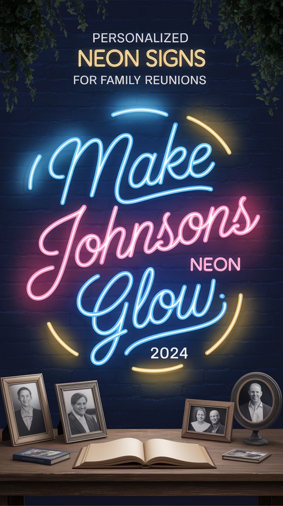 neon sign for reunions neon sign for reunions