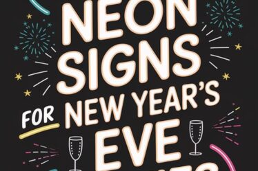 neon signs for celebrations