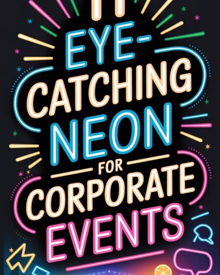 neon signs for events