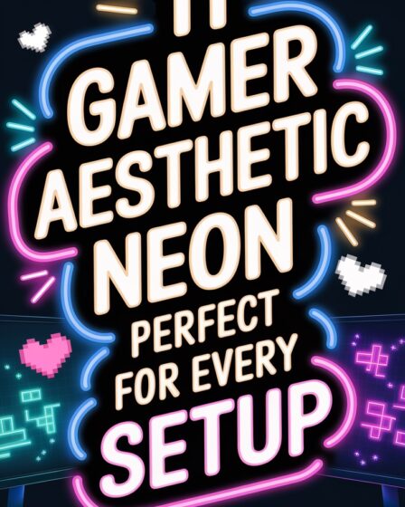 neon signs for gamers
