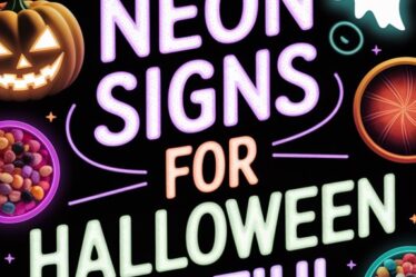 neon signs for halloween