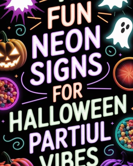 neon signs for halloween