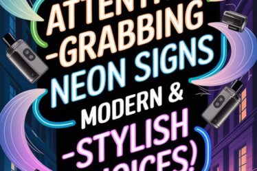 neon signs for vape shops