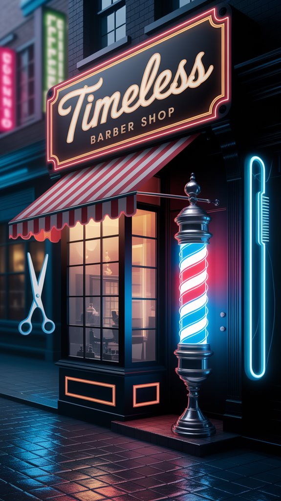 nostalgic barber shop experience