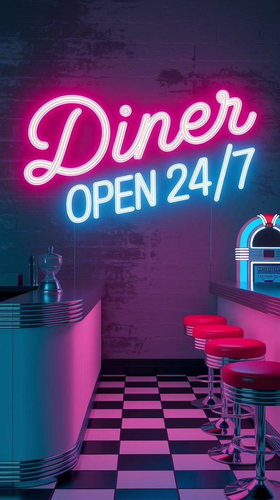 nostalgic retro diner charm nostalgic retro diner charm