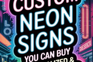 personalized custom neon signs