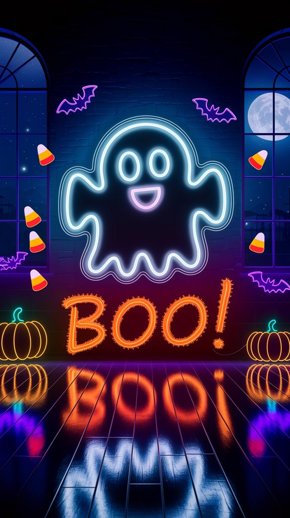 playful ghostly halloween decoration playful ghostly halloween decoration