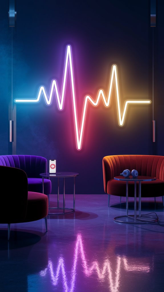 responsive neon mood lighting responsive neon mood lighting