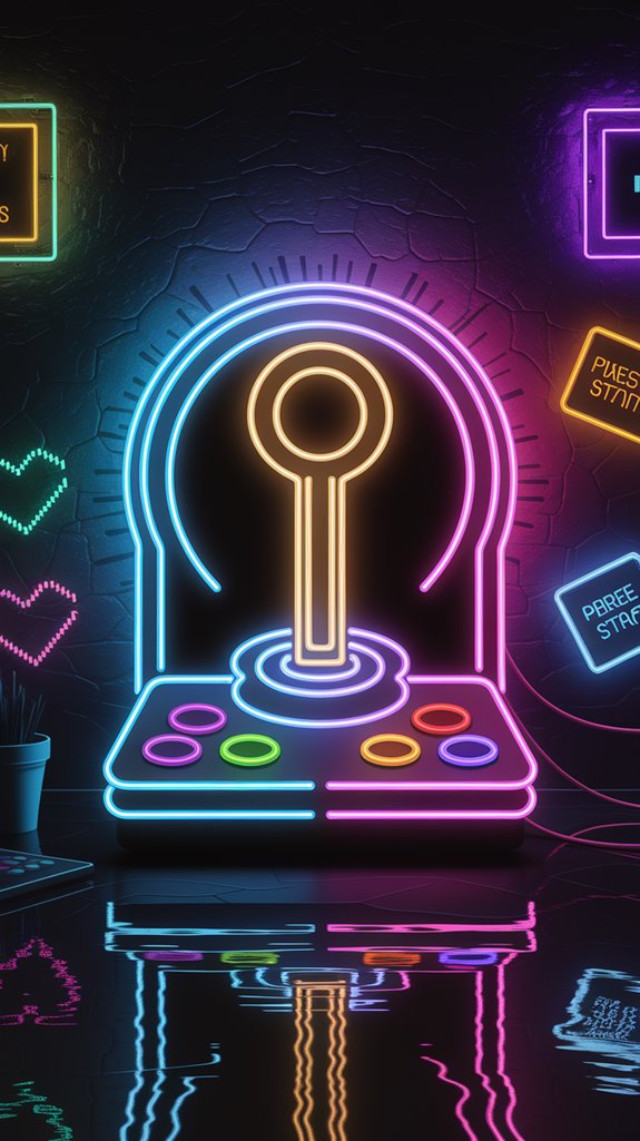 retro gaming nostalgia sign retro gaming nostalgia sign
