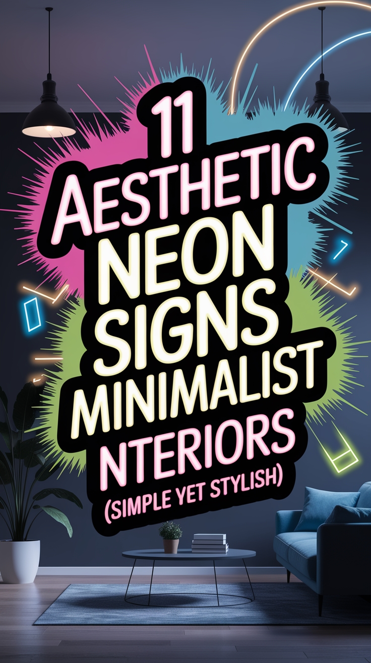 stylish minimalist neon decor stylish minimalist neon decor