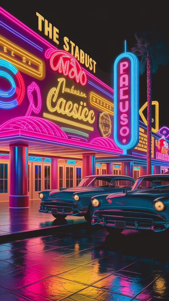 vibrant neon casino artistry vibrant neon casino artistry