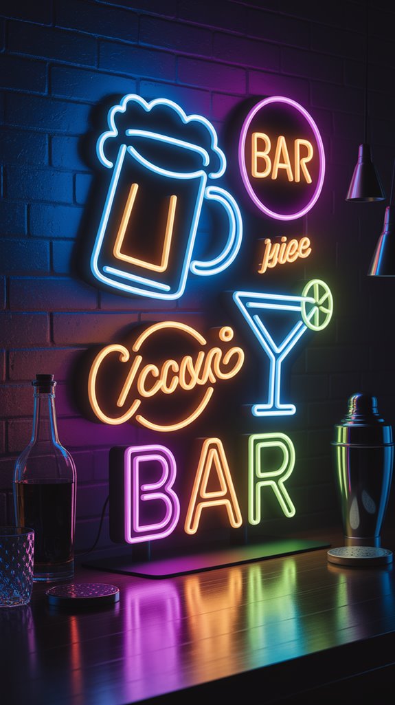 vintage neon bar vibes vintage neon bar vibes