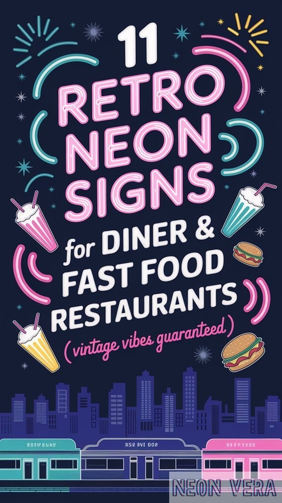 vintage neon diner signs vintage neon diner signs