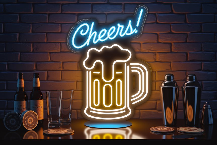 beer mug neon light beer mug neon light