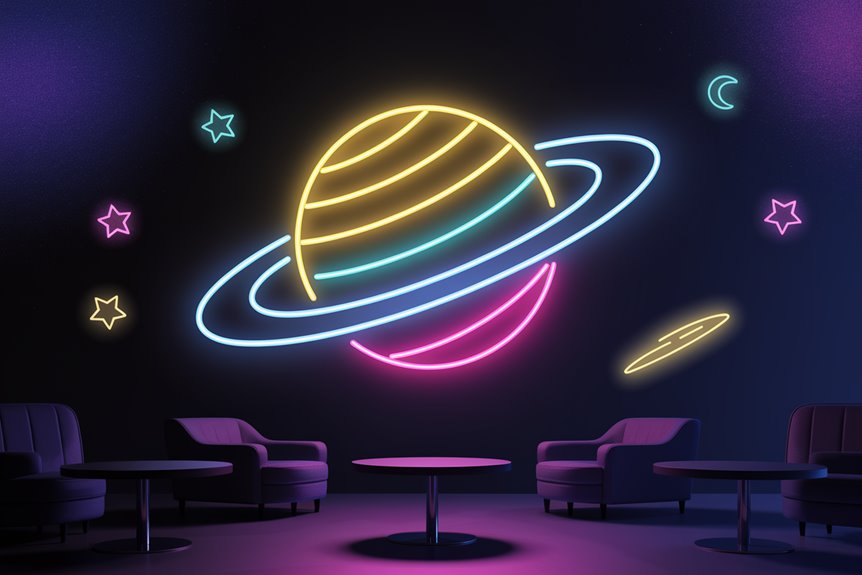 bold cosmic neon decor bold cosmic neon decor