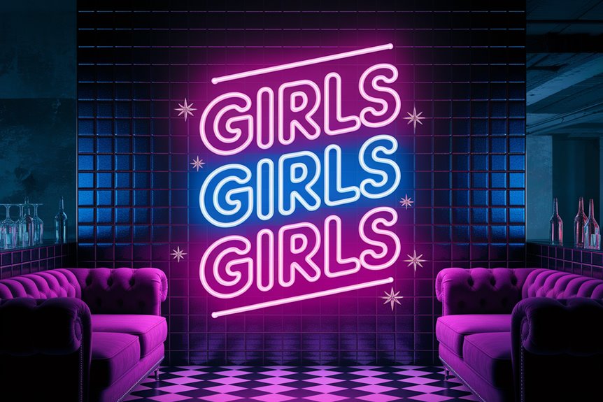 bold neon wall art bold neon wall art