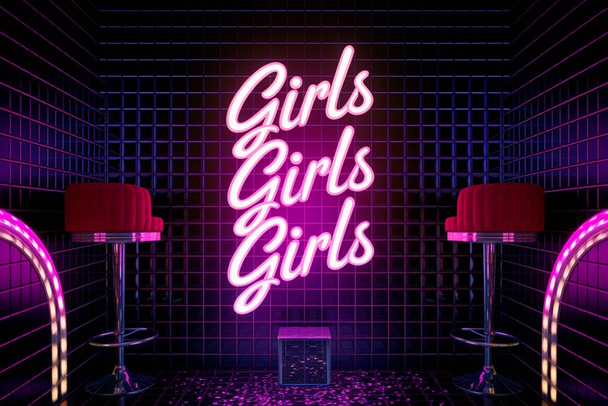 bold pink retro neon bold pink retro neon