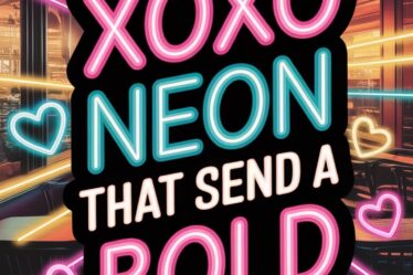 bold xoxo neon signs