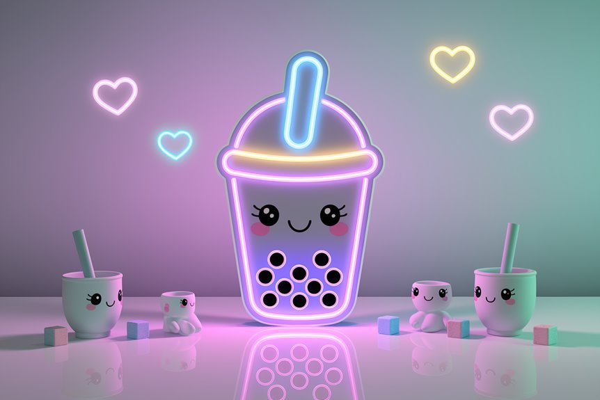 bubble tea decor delight bubble tea decor delight
