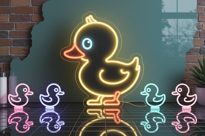 cheerful vintage neon decor cheerful vintage neon decor