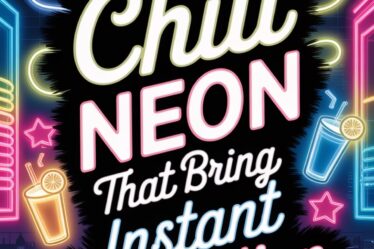 chill neon signs relaxation