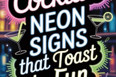cocktail neon signs collection