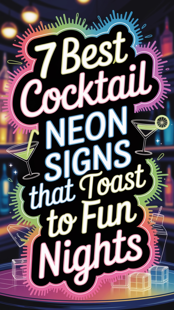 cocktail neon signs collection cocktail neon signs collection