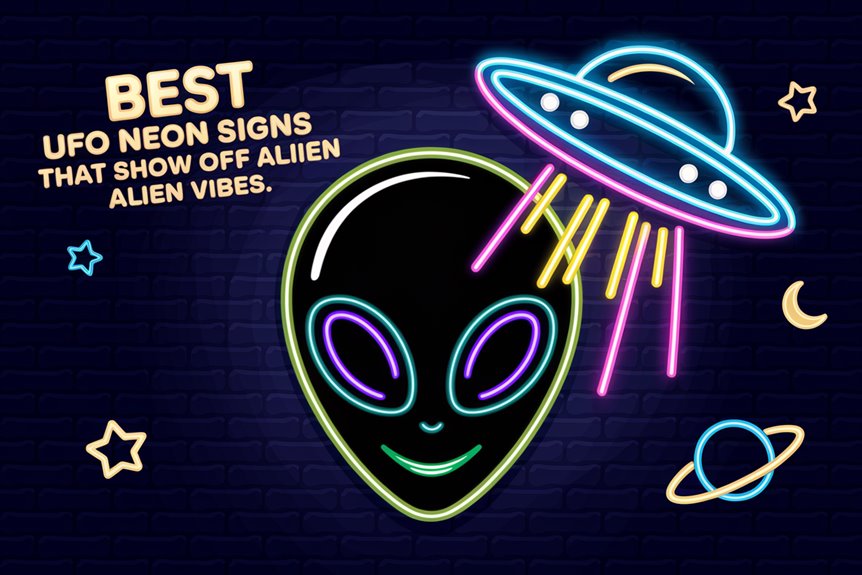 cosmic alien neon sign cosmic alien neon sign